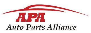 APA AUTO PARTS ALLIANCE logo