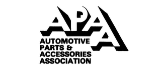 APAA AUTOMOTIVE PARTS & ACCESSORIES ASSOCIATION logo