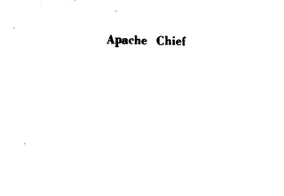 APACHE CHIEF logo