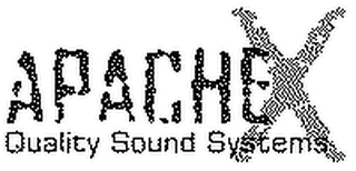 APACHEX QUALITY SOUND SYSTEMS logo