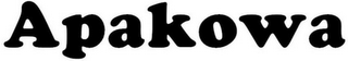 APAKOWA logo