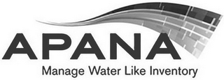 APANA MANAGE WATER LIKE INVENTORY logo