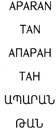 APARAN TAN logo