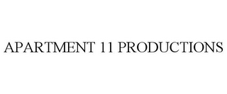 APARTMENT 11 PRODUCTIONS logo