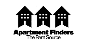 APARTMENT FINDERS THE RENT SOURCE logo