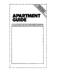 APARTMENT GUIDE A DIRECTORY FOR THE APARTMENT SHOPPER FREE