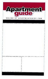 APARTMENT GUIDE ONLINE AT APARTMENTGUIDE.COM logo