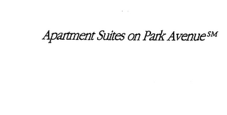 APARTMENT SUITES ON PARK AVENUE logo