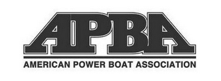 APBA AMERICAN POWER BOAT ASSOCIATION logo