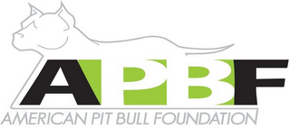 APBF AMERICAN PIT BULL FOUNDATION logo