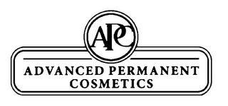 APC ADVANCED PERMANENT COSMETICS logo