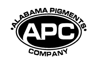 APC ALABAMA PIGMENTS COMPANY logo