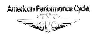 APC AMERICAN PERFORMANCE CYCLE logo