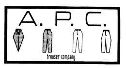 A.P.C. TROUSER COMPANY logo