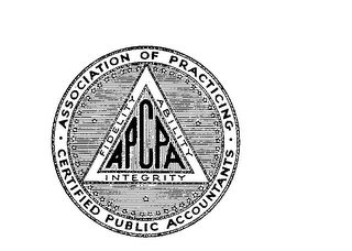 APCPA ASSOCIATION OF PRACTICING CERTIFIED PUBLIC ACCOUNTANTS FIDELITY ABILITY INTEGRITY logo