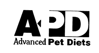APD ADVANCED PET DIETS logo