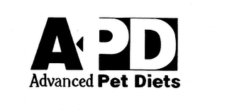 APD ADVANCED PET DIETS logo