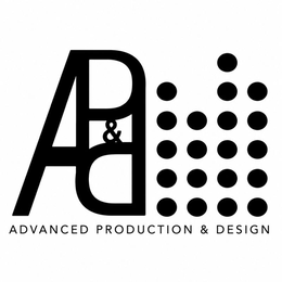 AP&D ADVANCED PRODUCTION & DESIGN logo