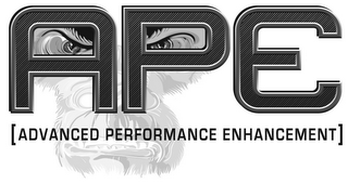 APE [ADVANCED PERFORMANCE ENHANCEMENT] logo