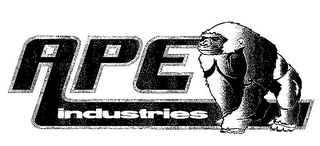 APE INDUSTRIES logo