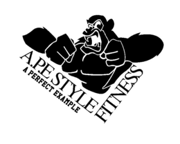 A.P.E STYLE FITNESS A PERFECT EXAMPLE logo