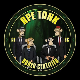 APE TANK AT BC BORED CERTIFIED logo