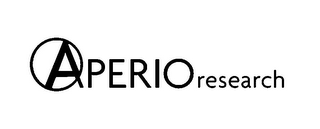 APERIO RESEARCH logo