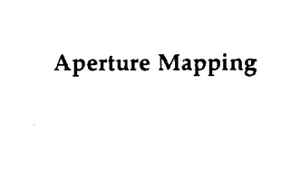 APERTURE MAPPING logo