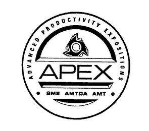 APEX ADVANCED PRODUCTIVITY EXPOSITIONS SME AMTDA AMT logo