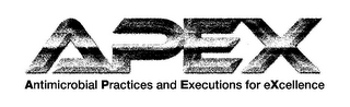 APEX ANTIMICROBIAL PRACTICES AND EXECUTIONS FOR EXCELLENCE logo