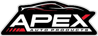 APEX AUTO PRODUCTS logo