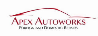 APEX AUTOWORKS FOREIGN AND DOMESTIC REPAIRS logo
