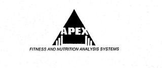 APEX FITNESS AND NUTRITION ANALYSIS SYSTEMS logo