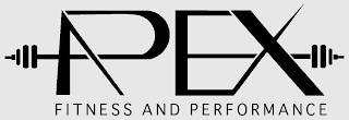 APEX FITNESS AND PERFORMANCE logo