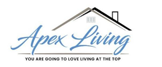 APEX LIVING YOU ARE GOING TO LOVE LIVING AT THE TOP logo