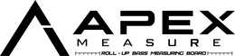 APEX MEASURE ROLL-UP BASS MEASURING BOARD logo