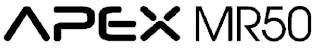 APEX MR50 logo