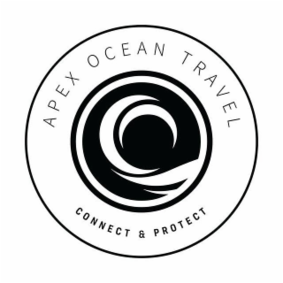 APEX OCEAN TRAVEL CONNECT & PROTECT logo