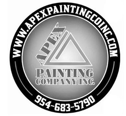 APEX PAINTING COMPANY INC. WWW.APEXPAINTINGCOINC.COM 954-683-5790 logo