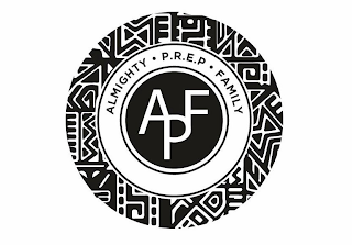 APF ALMIGHTY · P.R.E.P · FAMILY logo