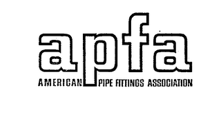 APFA AMERICAN PIPE FITTINGS ASSOCIATION logo
