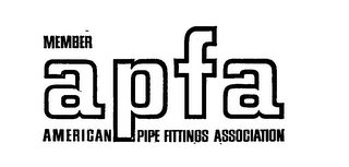 APFA MEMBER AMERICAN PIPE FITTINGS ASSOCIATION logo