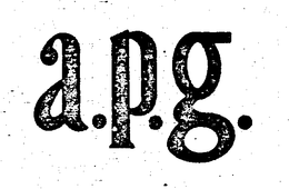 A.P.G. logo