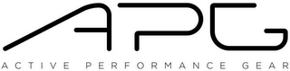 APG ACTIVE PERFORMANCE GEAR logo