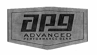 APG ADVANCED PERFORMANCE GEAR logo