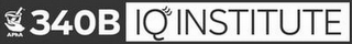 APHA 340B IQ INSTITUTE logo