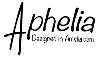 APHELIA DESIGNED IN AMSTERDAM logo