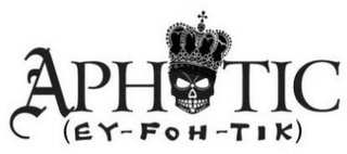 APHOTIC( EY-FOH-TIK) logo