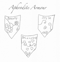 APHRODITE ARMOUR BEAUTY STYLE LOVE logo