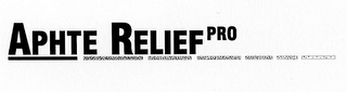 APHTE RELIEF PRO logo